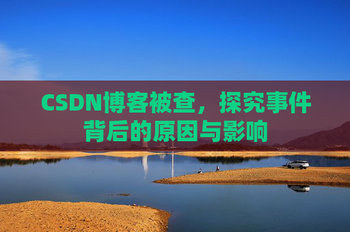 CSDN博客被查，探究事件背后的原因与影响